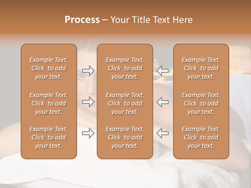 Beautiful Skin Candle PowerPoint Template