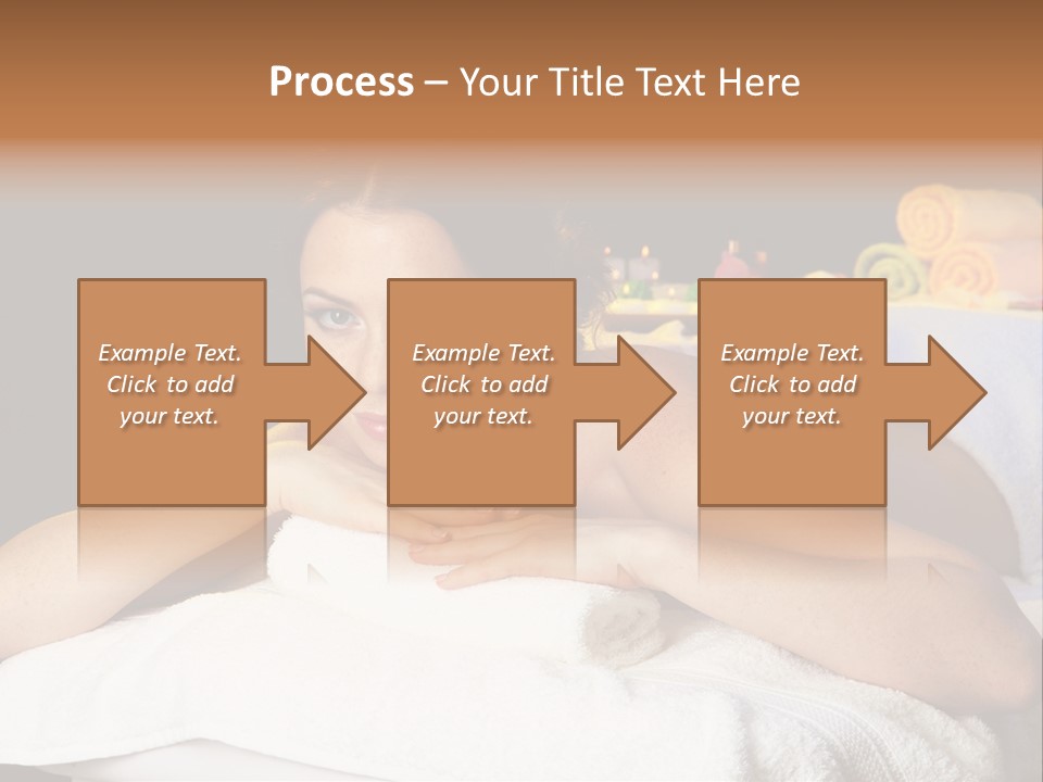 Beautiful Skin Candle PowerPoint Template