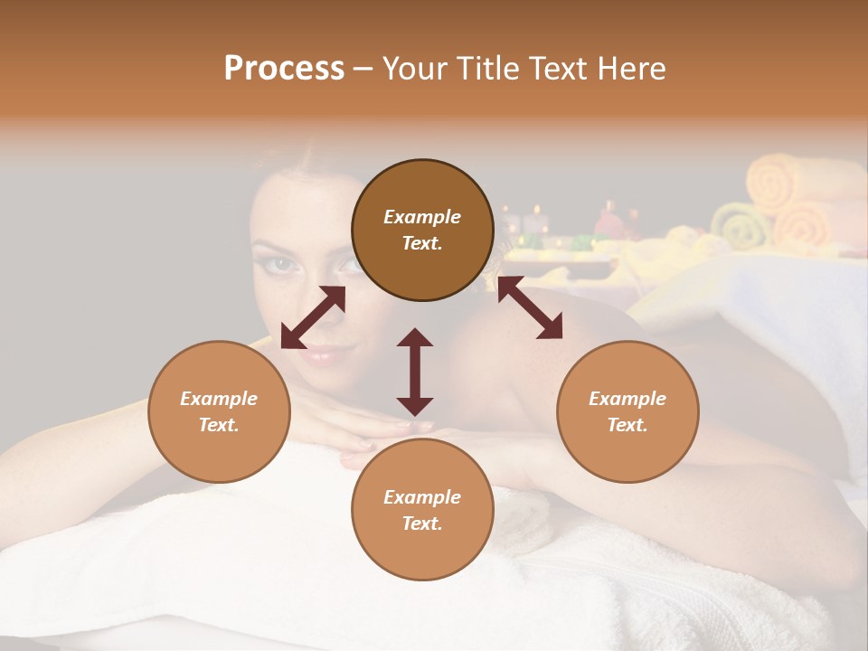 Beautiful Skin Candle PowerPoint Template