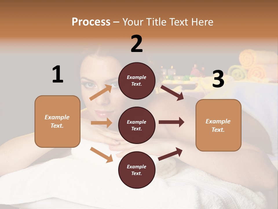Beautiful Skin Candle PowerPoint Template