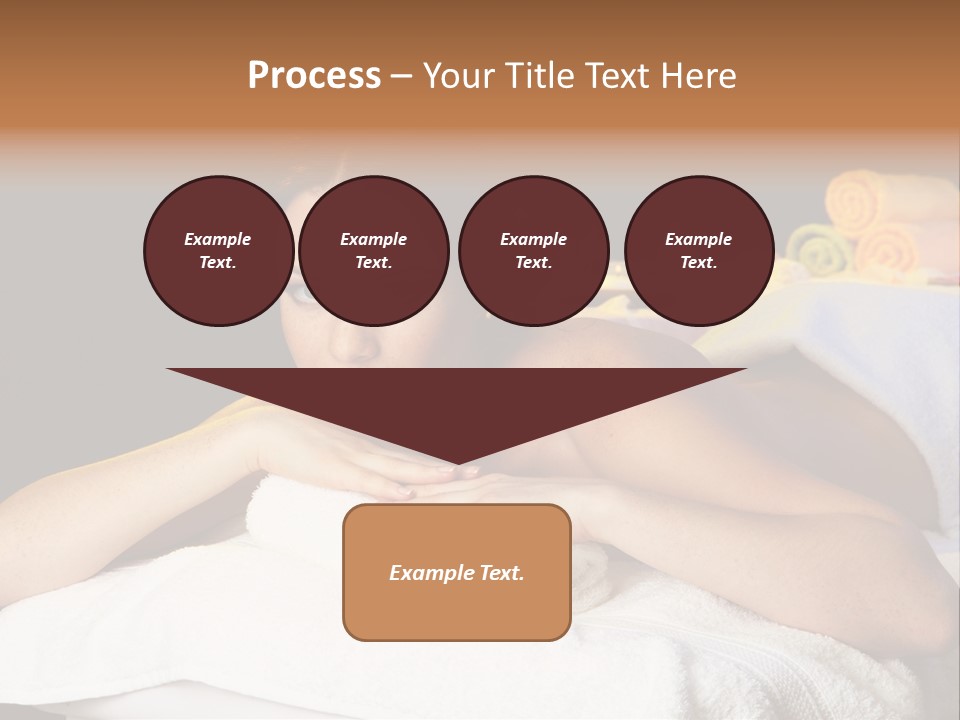 Beautiful Skin Candle PowerPoint Template