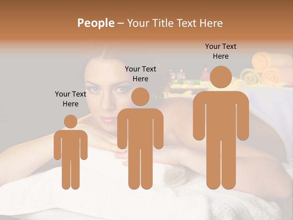 Beautiful Skin Candle PowerPoint Template