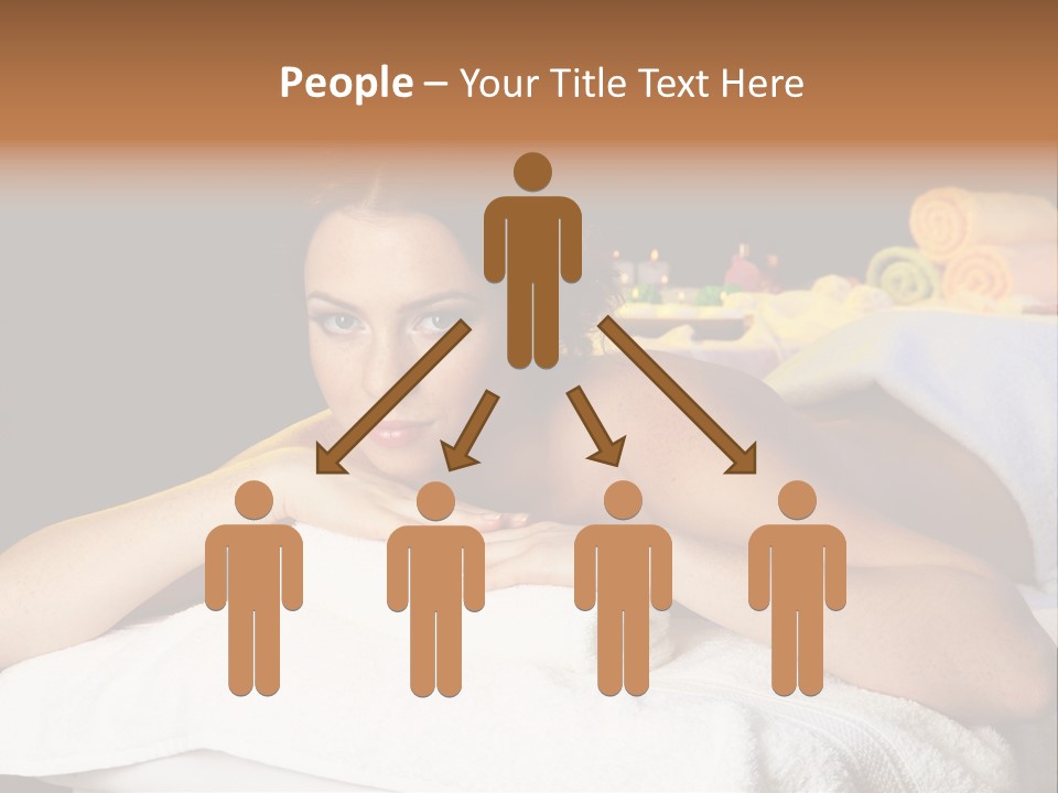 Beautiful Skin Candle PowerPoint Template