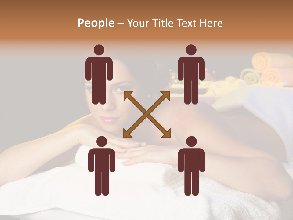 Beautiful Skin Candle PowerPoint Template