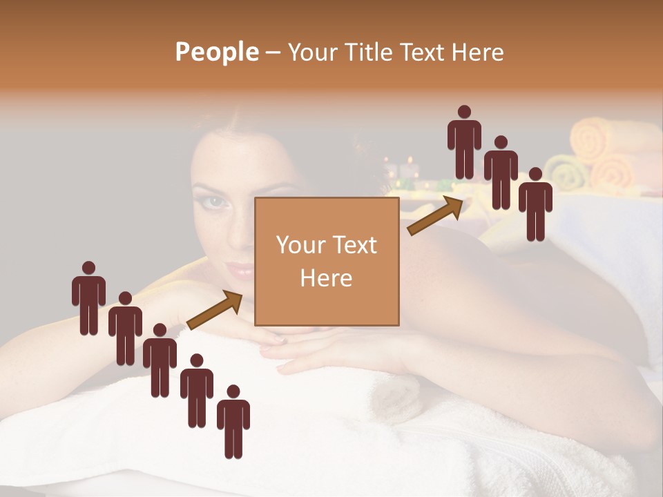 Beautiful Skin Candle PowerPoint Template