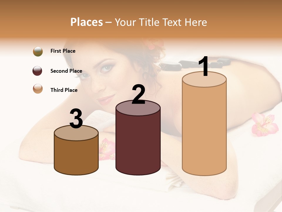 Isolated Cosmetics Consumption PowerPoint Template