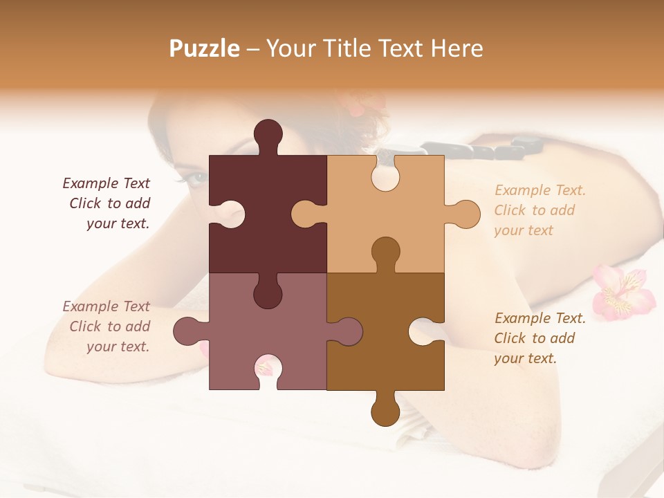 Isolated Cosmetics Consumption PowerPoint Template