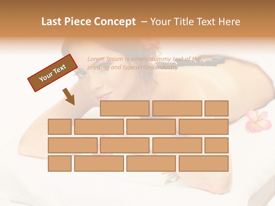 Isolated Cosmetics Consumption PowerPoint Template