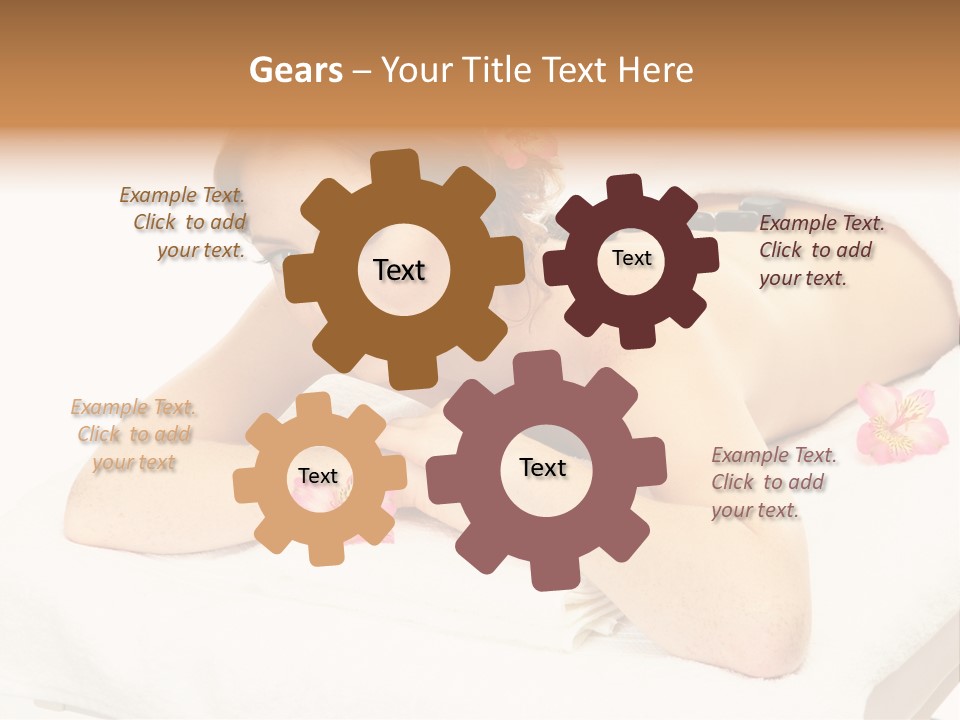 Isolated Cosmetics Consumption PowerPoint Template