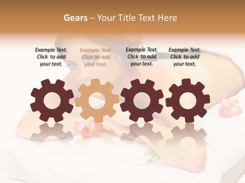 Isolated Cosmetics Consumption PowerPoint Template