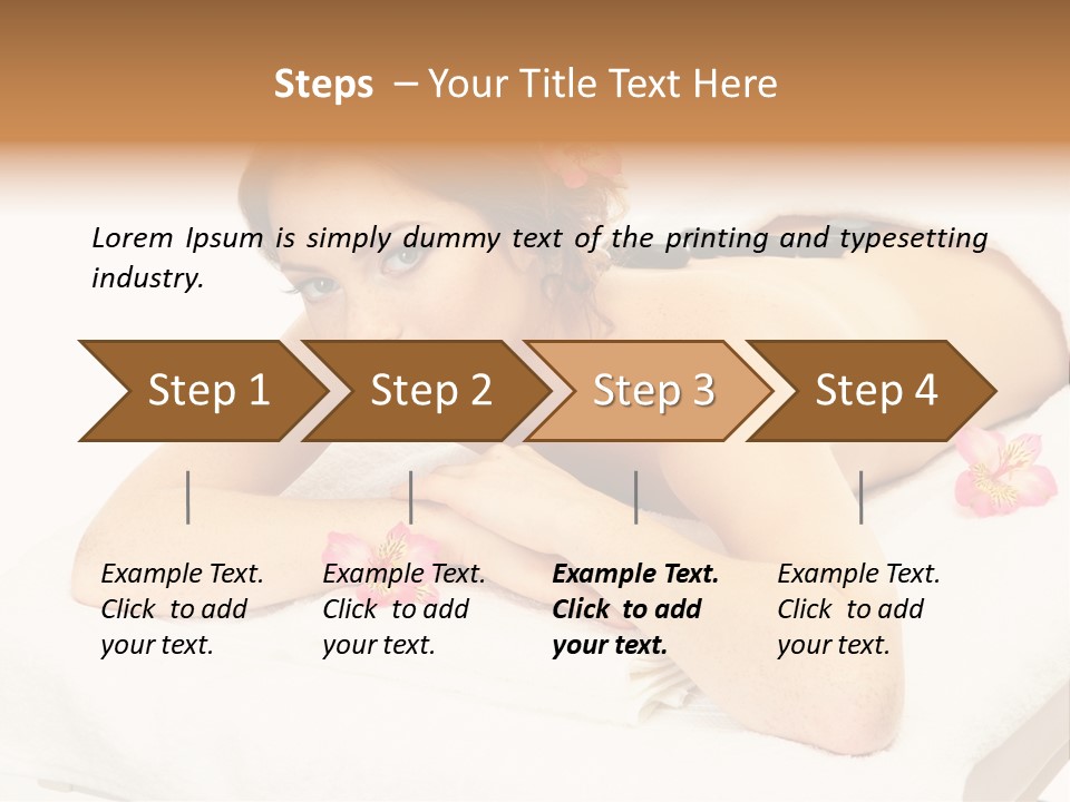 Isolated Cosmetics Consumption PowerPoint Template