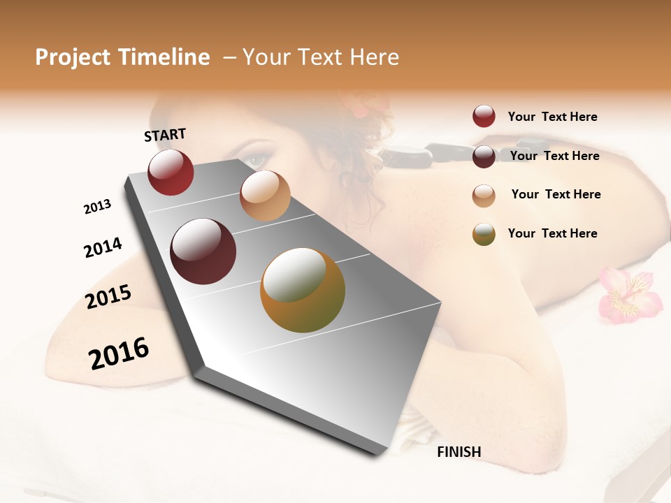 Isolated Cosmetics Consumption PowerPoint Template