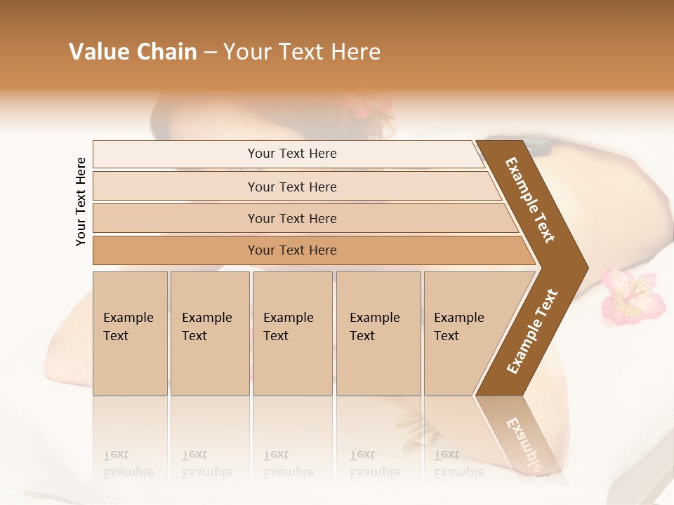 Isolated Cosmetics Consumption PowerPoint Template