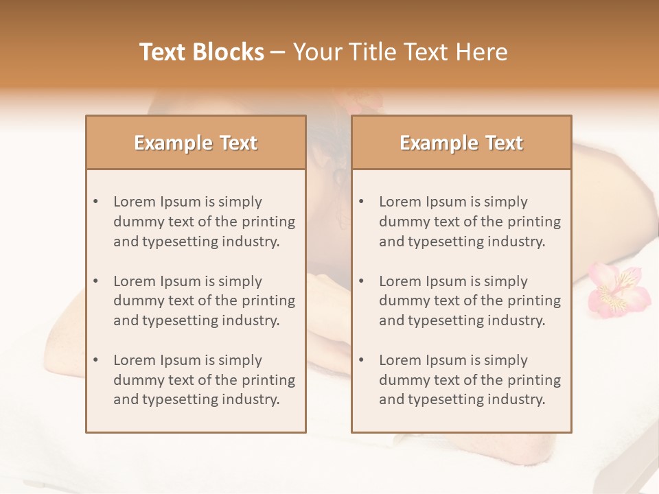 Isolated Cosmetics Consumption PowerPoint Template