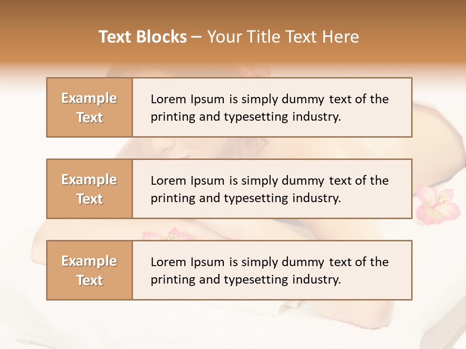 Isolated Cosmetics Consumption PowerPoint Template