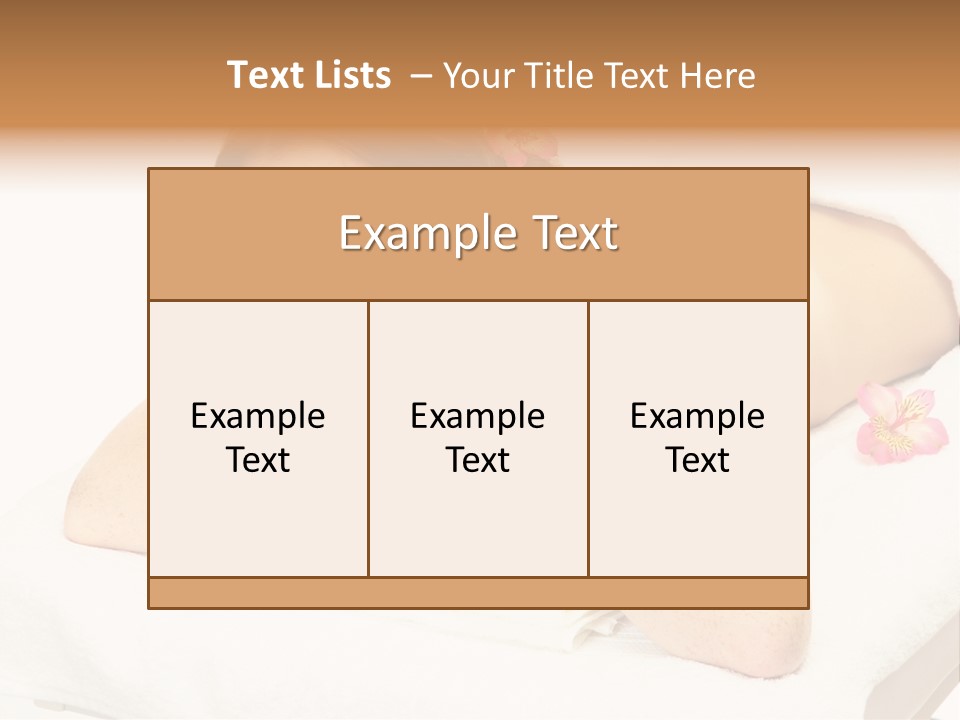 Isolated Cosmetics Consumption PowerPoint Template