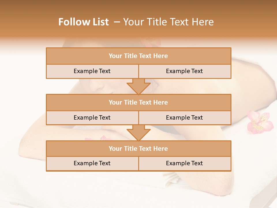 Isolated Cosmetics Consumption PowerPoint Template