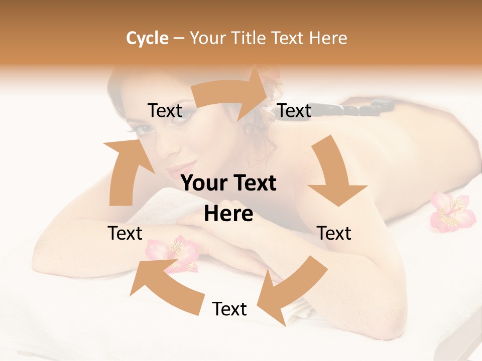 Isolated Cosmetics Consumption PowerPoint Template