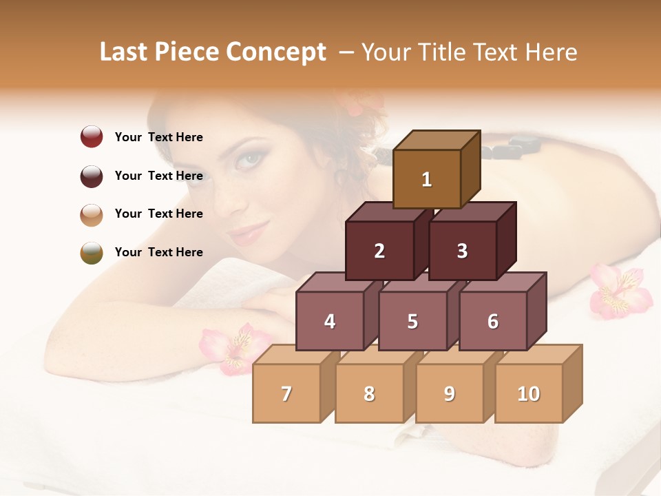 Isolated Cosmetics Consumption PowerPoint Template