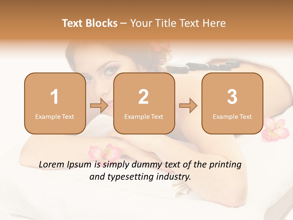 Isolated Cosmetics Consumption PowerPoint Template