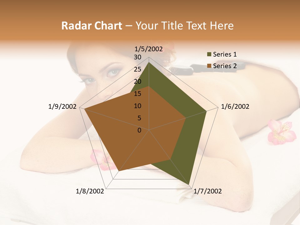 Isolated Cosmetics Consumption PowerPoint Template