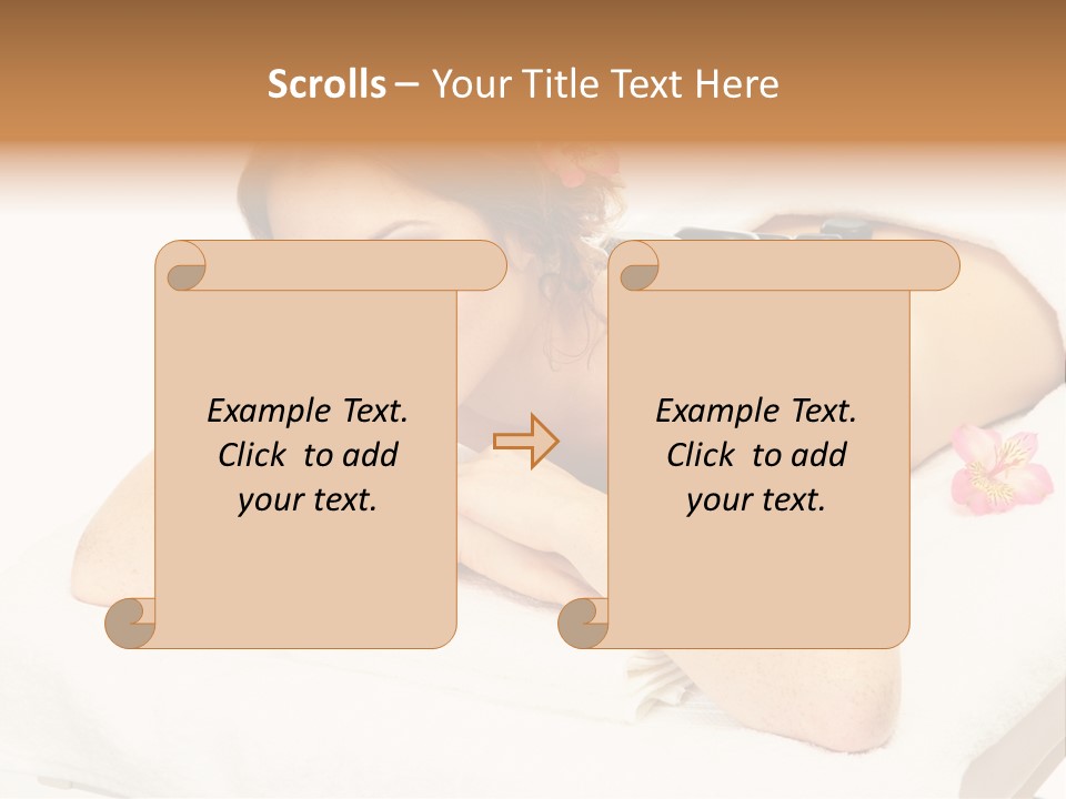 Isolated Cosmetics Consumption PowerPoint Template