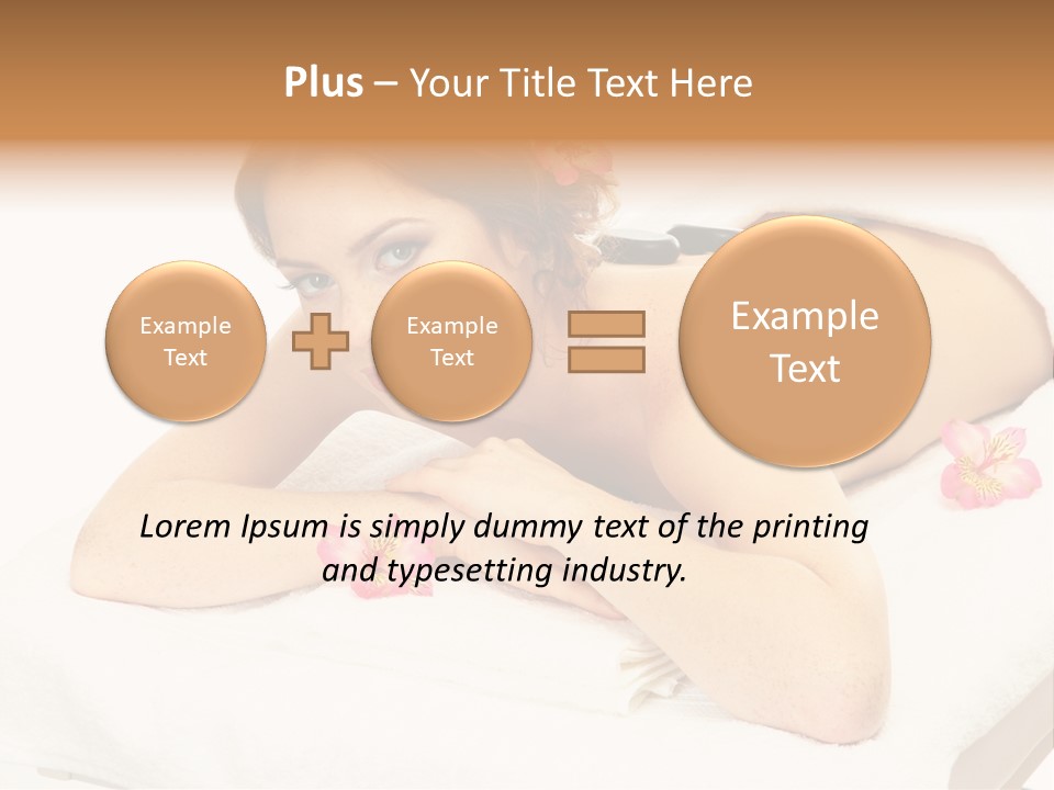 Isolated Cosmetics Consumption PowerPoint Template