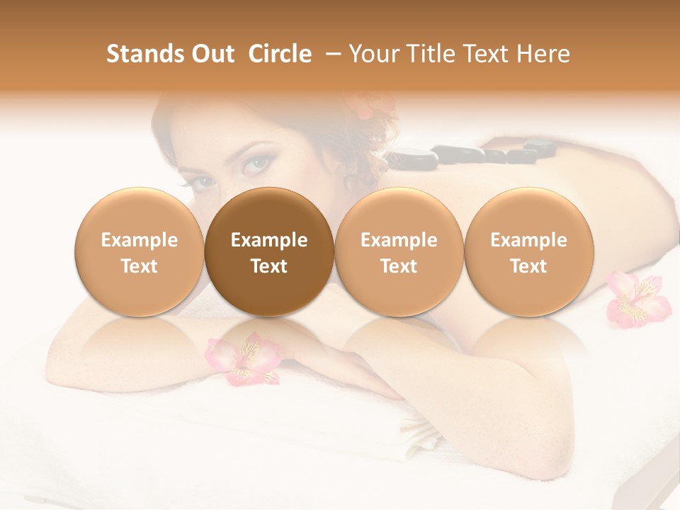 Isolated Cosmetics Consumption PowerPoint Template