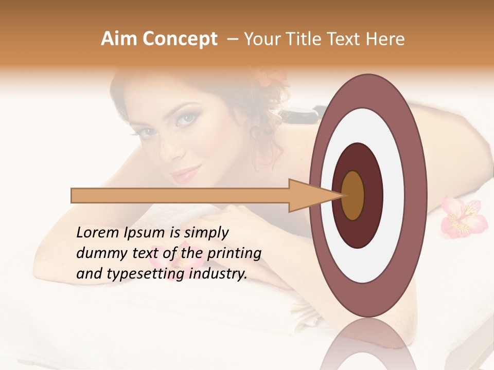 Isolated Cosmetics Consumption PowerPoint Template