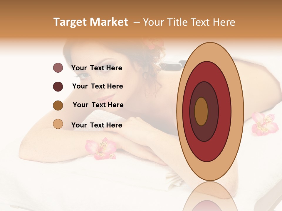 Isolated Cosmetics Consumption PowerPoint Template