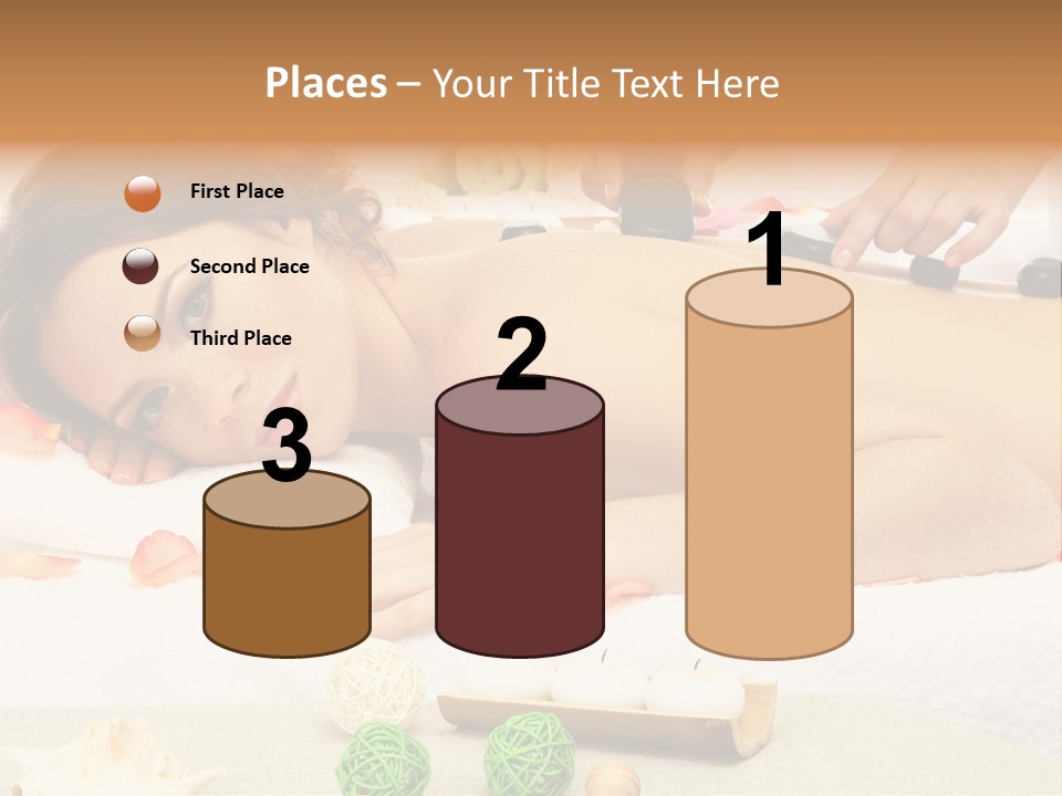 Cosmetics Young Girl PowerPoint Template