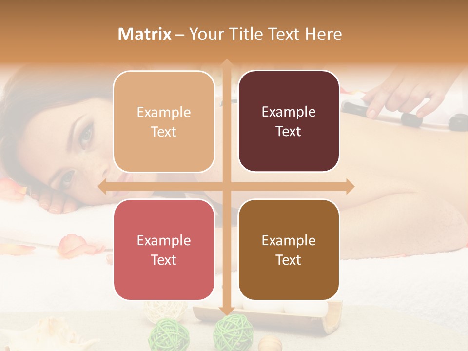 Cosmetics Young Girl PowerPoint Template