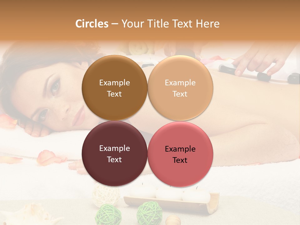 Cosmetics Young Girl PowerPoint Template