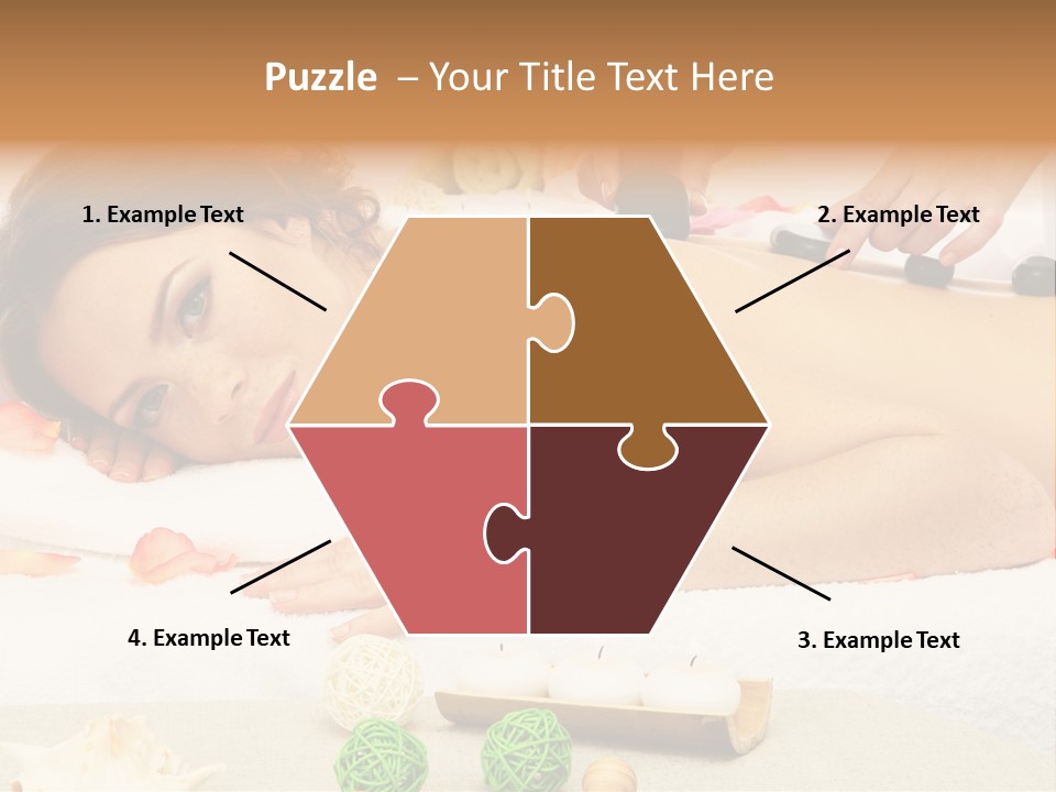 Cosmetics Young Girl PowerPoint Template