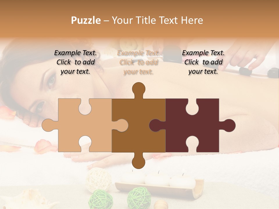 Cosmetics Young Girl PowerPoint Template