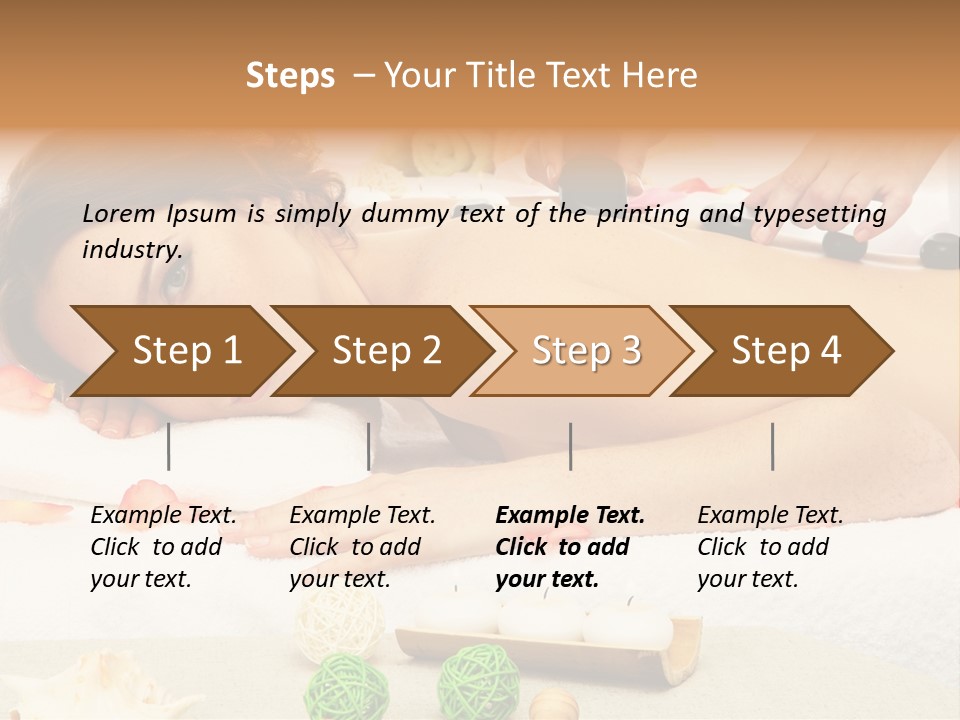Cosmetics Young Girl PowerPoint Template