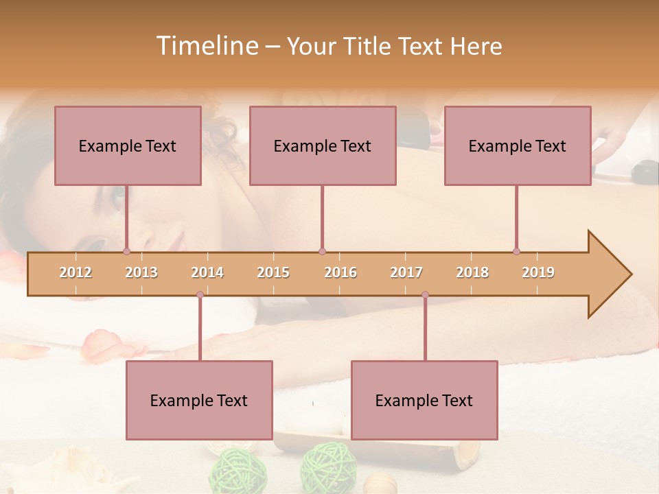 Cosmetics Young Girl PowerPoint Template
