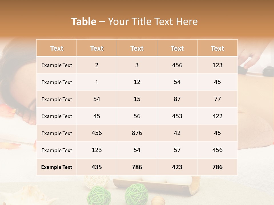 Cosmetics Young Girl PowerPoint Template
