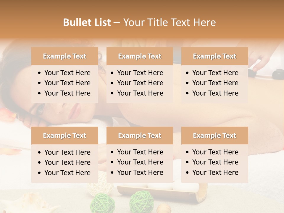 Cosmetics Young Girl PowerPoint Template