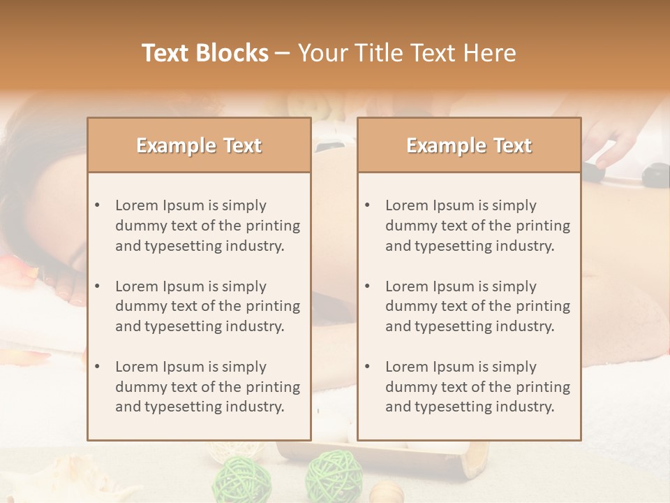 Cosmetics Young Girl PowerPoint Template