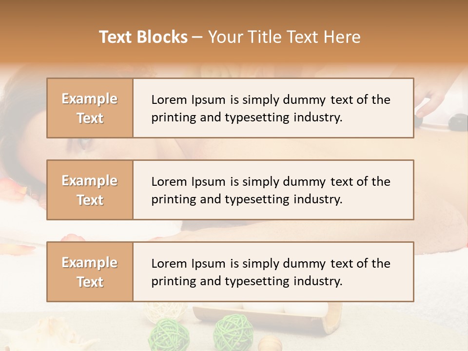 Cosmetics Young Girl PowerPoint Template