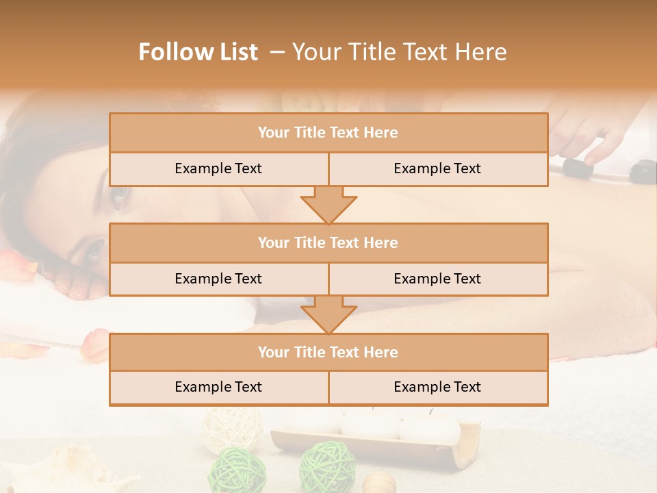 Cosmetics Young Girl PowerPoint Template