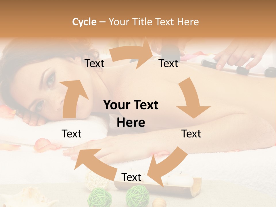 Cosmetics Young Girl PowerPoint Template