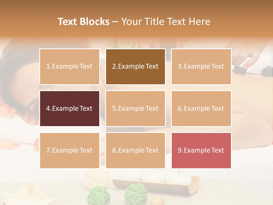 Cosmetics Young Girl PowerPoint Template