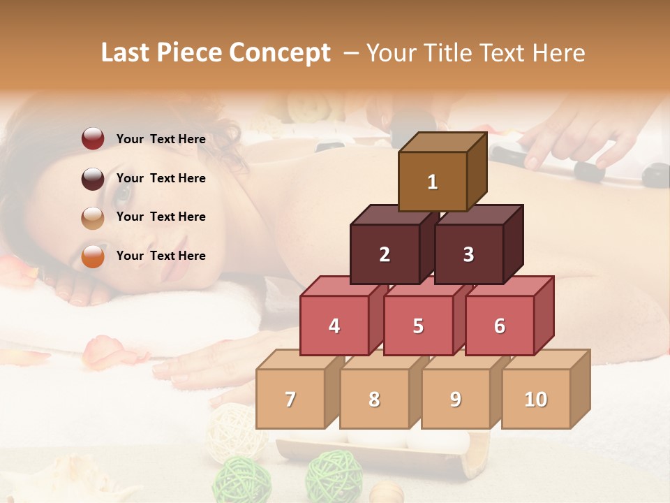 Cosmetics Young Girl PowerPoint Template