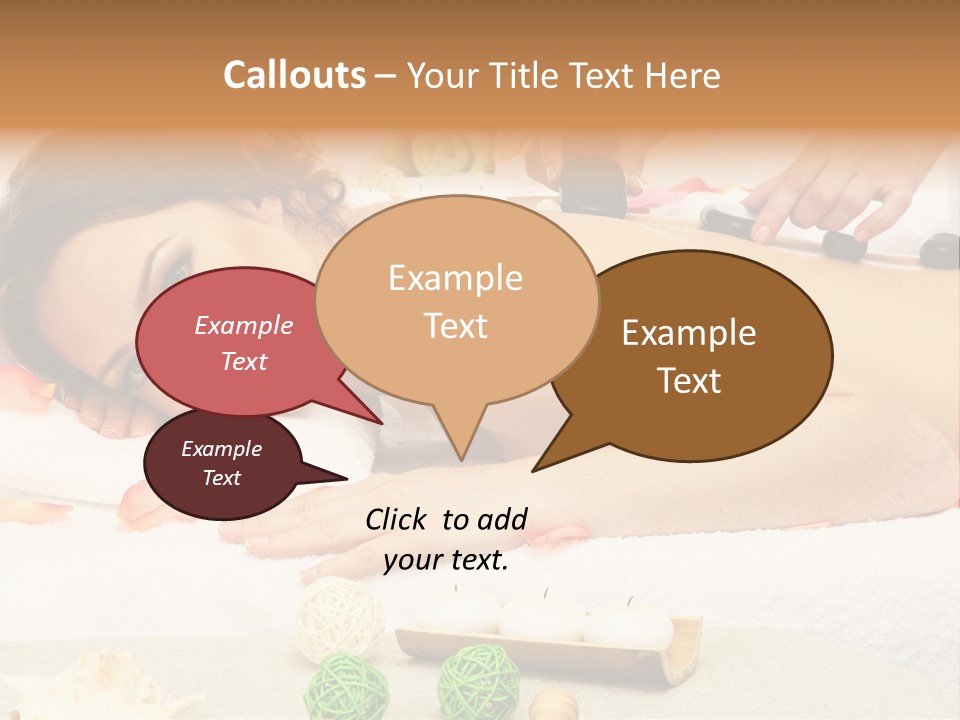 Cosmetics Young Girl PowerPoint Template