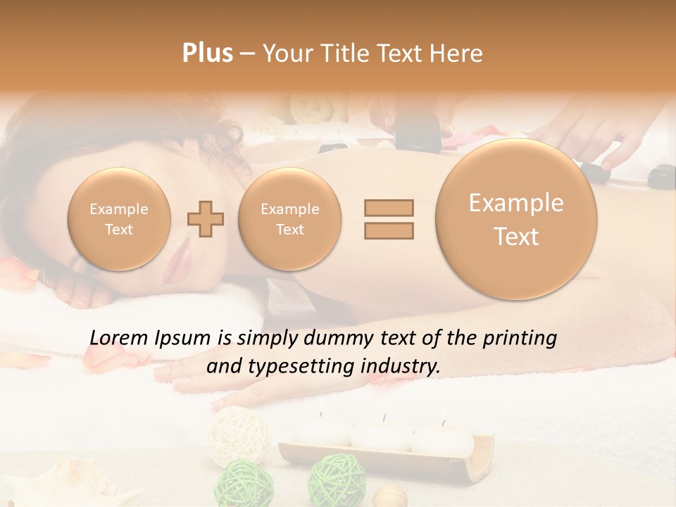 Cosmetics Young Girl PowerPoint Template