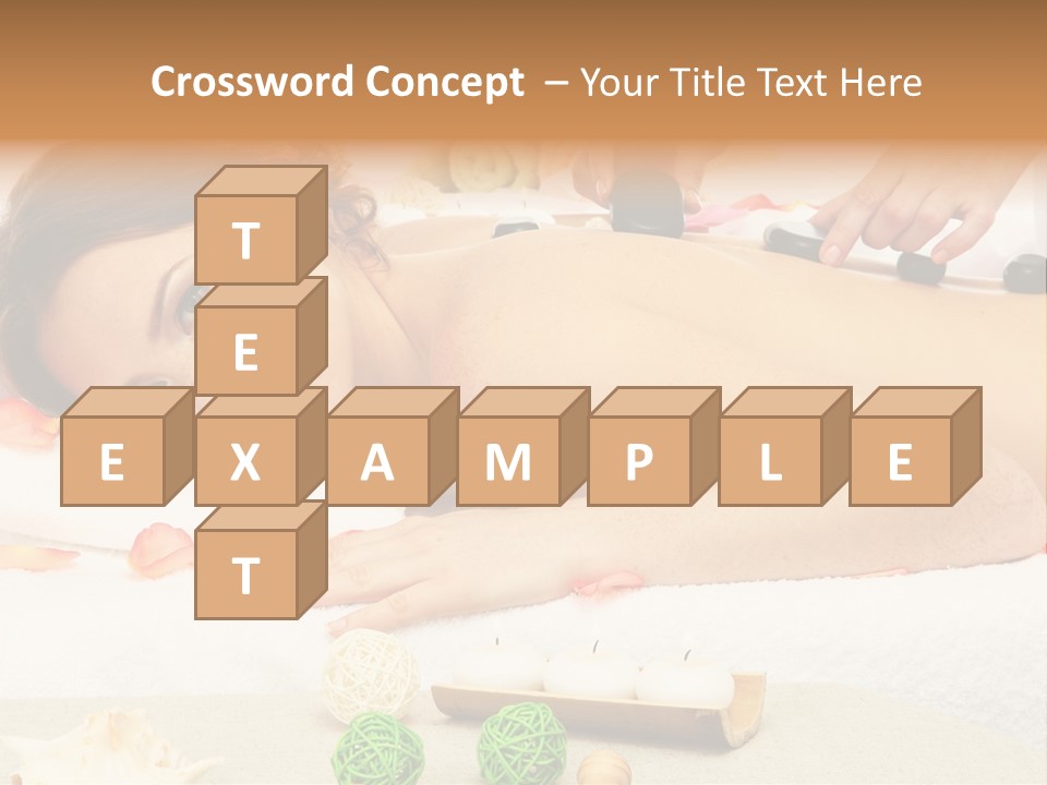 Cosmetics Young Girl PowerPoint Template