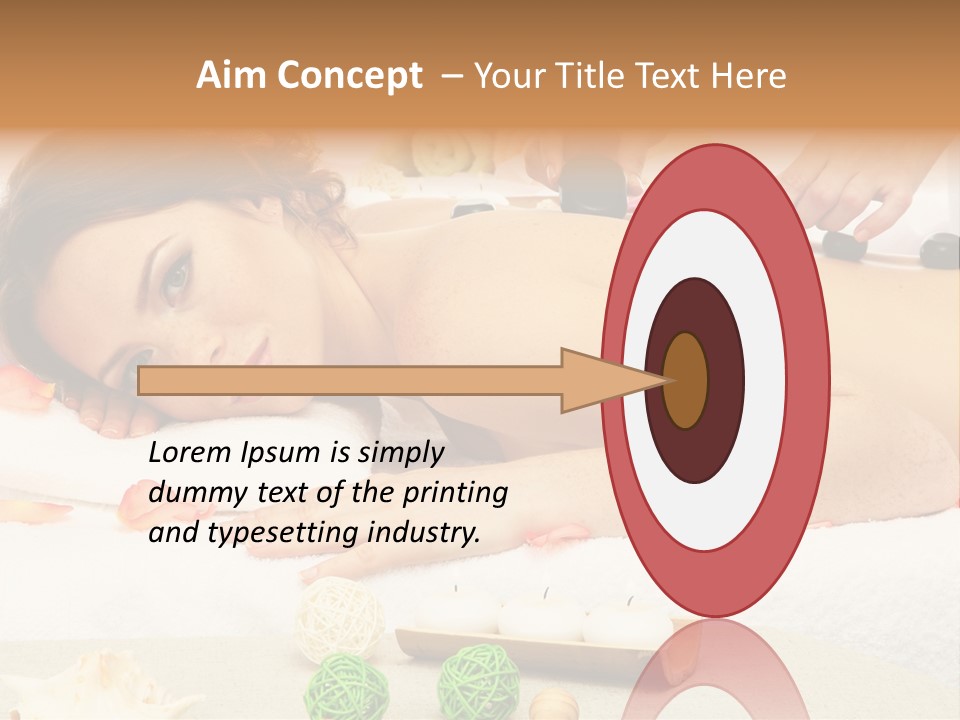 Cosmetics Young Girl PowerPoint Template