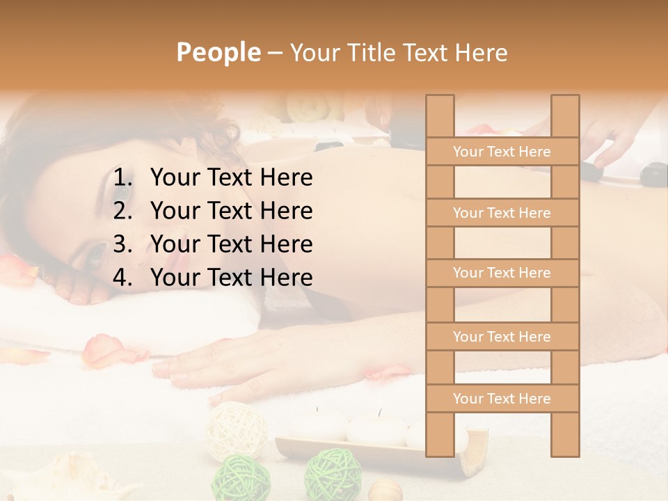 Cosmetics Young Girl PowerPoint Template